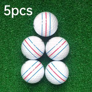TEMU 장거리 고성능 골프공 5개/6개 세트, 모든 레벨용 화이트 커버 70 압축 고속 화이트 핫 코어 장거리 골프공|골프화