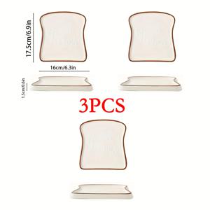 TEMU 3/4개 세트 세라믹 아침 식사 접시, 디저트 & 간식 접시 – 스테이크, 빵, 파스타, 스시, 페이스트리용 완벽한 선택