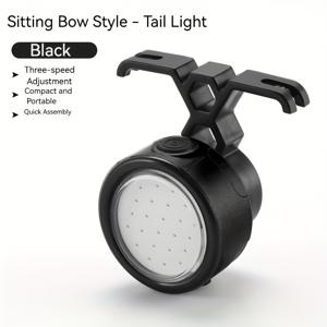 TEMU 야외 자전거용 스마트 라이트, 로드 자전거 또는 산악 자전거 야간 라이딩에 적합, 빛 감도, 다양한 조절 수준, 간편한 설치, 다양한 색상으로 제공되는 시트 포스트 타입, 사이클링 액세서리