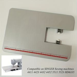 TEMU SINGER 호환: 헤비듀티 재봉틀 확장 테이블/확장 플랫폼, Singer 헤비듀티 4411 4423 4432 4452 5511 5523 HD6335용 - 안정적인 패브릭용 재봉대 플랫폼, 전문가용 재봉틀에 이상적