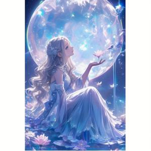 TEMU 프레임이 없는 페인팅 키트. 5D 아트 세트. 도트 아트와 크래프트가 있는 보석 아트 페인팅. 벽 장식용으로 초보자와 성인에게 적합합니다.