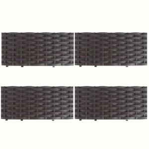 TEMU 가드닝 플랜터 박스 액세서리 - 꽃상자, 채소상자, 모종상자용 사이드 패널 및 포스트 콤보, 15.75인치 폭 침대에 적합