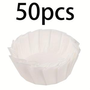 TEMU 50개 베이킹 라이너, 4인치 논스틱 치즈케이크 서클, 바스크 케이크 및 시폰 케이크용, 크리스마스와 추수감사절 특별 할인, 휴일 전용