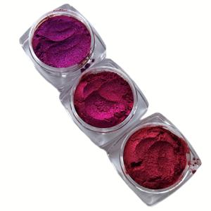 TEMU 진주 보라-빨간색 펄 10-60Um|슬라임