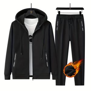 TEMU 남성용 신상 캐주얼 따뜻한 세트