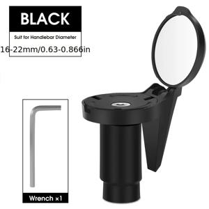 TEMU HD 광각 자전거 후방 거울 – 원형 볼록 거울, 접이식 투명 핸들바 거울, 360° 회전 가능, 내구성 좋은 아크릴, 산악 자전거 및 자전거 장비에 적합, 조절 가능한 핸들바 거울, 로드 자전거 거울
