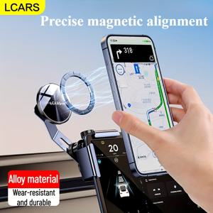 TEMU 테슬라 및 기타 신에너지 차량용 자석식 휴대폰 홀더. 간편한 설치, 내비게이션을 위한 차량 지지대로도 사용 가능., 대시보드 수납함, 운전 필수품, 세련된 디자인, 안정적인 그립감, 믿음직스러운 클립, 튼튼한 구조, 자동차 액세서리, 휴대폰 마운트, IT에 민감한 운전자들과 일상 이동자를 위한|휴대폰거치대