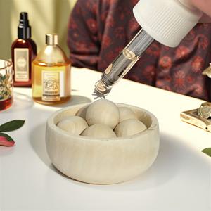 TEMU 홈 프래그런스 디퓨저 세트, 향기 분산용 원형 향우드, 가정 및 차량용 미니 에센셜 오일 디퓨저 - 돔 뚜껑이 있는 무향 디퓨저, 가정, 차량, 사무실에 적합하며 선물용으로도 좋습니다.