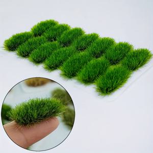 TEMU 14개 식물 잔디 클러스터, 정적 모델 잔디 클러스터, 다양한 색상, 계절 변화 시뮬레이션, 모델 애호가 및 군사 모델, 철도 모델 조경 키트, DIY 미니어처 조경 예술 창작, 샌드 테이블 시연용