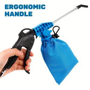 TEMU 듀얼 기능 공기 흡입 및 송풍 건—다기능 키트 (먼지봉투 포함), 홈 클리닝 | 차량 내부 청소 | 작업장 장비 청소 | 자동차 및 기계 유지보수에 적합