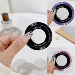 TEMU 3개 혼합 색상 세트 - 2025년 신형 마그네틱 메탈 링 무선 충전 휴대폰 스탠드 추가 - 범용 마그네틱 변환 키트, 호환 스티커 포함, 아이폰, 갤럭시 및 모든 표준 보호 케이스에 적합한 모든 휴대폰