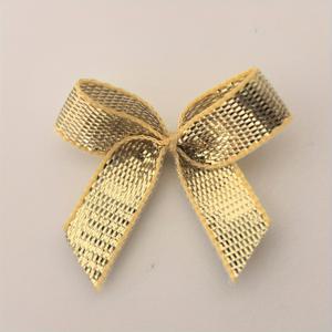 TEMU 50개입, 핸드메이드 1인치 반짝이는 금색 글리터 리본, 크리스마스 장식용