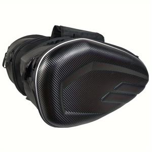 TEMU 더트바이크 ATV 36-58L 헬멧백 카본 파이버 컬러 새들백 짐가방