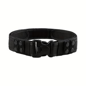 TEMU 후크 앤 루프 전술 아웃도어 허리 벨트, 캠핑 및 훈련용 벨트, 폴리에스터 직조 벨트|남자벨트