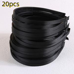 TEMU 20개 블랙 플라스틱 헤어 스런치와 이빨 - 여성용 DIY 헤어 타이, & 귀여운 스타일, 생일 및 일상 사용을 위한 손상 없는 헤어 액세서리, 헤어 액세서리, 생일 파티 선물, 재미있는 디자인, 안전한 헤어 그립