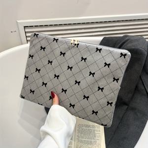 TEMU 리본 스타일의 노트북 가방. 10/11인치 아이패드, 13/14인치 맥북, .6인치 노트북 슬리브에 적합합니다.