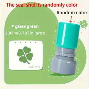 TEMU 사자성어 스탬프 - 랜덤 쉘 색상 - 봉투 및 메모용으로 특별히 디자인되었으며, 선생님 격려를 위한 완벽한 재사용 가능한 선물입니다.