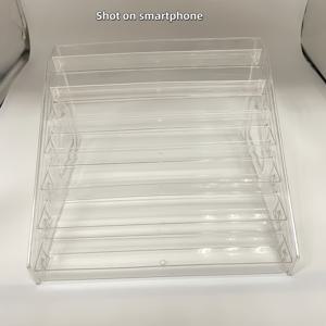 TEMU 홈 데코용 7단 아크릴 디스플레이 스탠드, 화장품 정리대, 피규어 장난감 전시대, 네일 도구, 헤어 도구, 엽서, 욕실, 화장대 정리함, 개학 용품, 메이크업 오거나이저