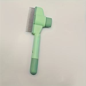 TEMU 고양이와 강아지용 애완동물 빗, 사계절 사용 가능, 털갈이 제거 및 청소 및 마사지 기능 제공, 사계절 사용 가능.