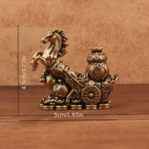 TEMU 코끼리와 말의 피규어 세트는 부를 상징한다.