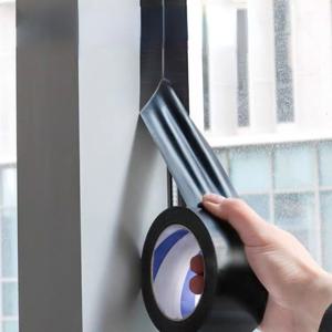 TEMU 20미터/롤 초강력 방수 접착 테이프 - 카펫, 바닥재 및 수리용 다목적, 잔여물 없음, 자외선 저항성, 실내외 사용 가능, 블랙 블루 , PVC 소재, 강력한 접착 테이프