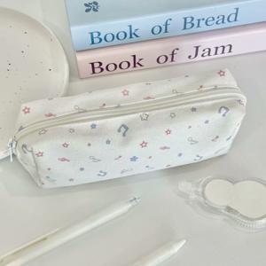 TEMU 대용량으로 화장품, 다양한 소형~중형 메이크업 아이템, 제품, 메이크업 도구, 주얼리, 헤어 제품 등을 보관할 수 있는 행운의 노트 테마 필통입니다. 필통 또는 데일리 수납 가방으로도 사용 가능합니다.|파우치|화장품정리함