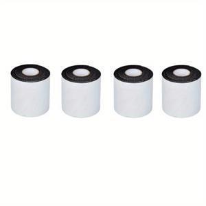 TEMU 4롤 초강력 EVA 미끄럼 방지 자가 점착 신발 밑창 테이프, 폭 1.97인치, 길이 39.37인치, 쉽게 구멍 및 마모 보수, 미끄럼 방지 및 소음 감소, 하이힐 및 운동화에 적합, 밑창 보호 패드, 자가 점착 밑창