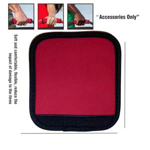 TEMU 1개 서브우퍼 핸들 손목밴드 - 레드 패브릭, 내구성과 편안함, 카 스테레오 스피커에 적합, 부활절 및 크리스마스 선물용 카 스테레오 액세서리 | 내구성 있는 디자인, 서브우퍼 액세서리 전용 특별 설계(액세서리만 포함)