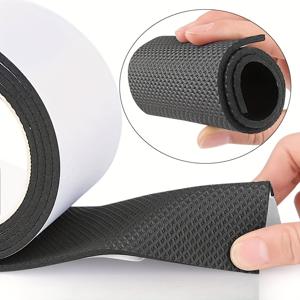 TEMU 1롤 두꺼운 미끄럼 방지 & 내마모성 밑창 스티커 - 무소음, 무취, 밑창 높이 및 마찰력 증가, 탄성, 하이힐, 운동화, 샌들용