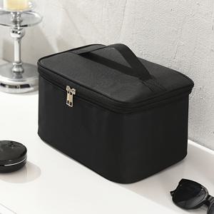 TEMU 대용량 메이크업 파우치, 여성 여행 화장품 정리 가방, 휴대용 뷰티 도구 수납 파우치|파우치