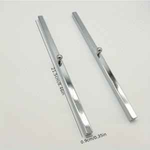 TEMU 1쌍의 브러시 쓰기 연습용 종이 도시 눈금자 - 철제 제작, 귀여운 문구류, 서예 및 예술 애호가를 위한 독특한 선물, 글쓰기 향상 | 귀여운 디자인 | 품질 문구류|캘리그라피|편지지