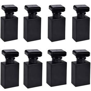 TEMU 8개 30ml 유리 향수병, 리필 가능한 투명 여행용 향수 스프레이 아토마이저 병, 미세 분사기 포함