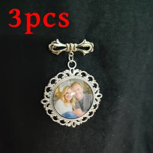 TEMU 1개 또는 3개 맞춤 사진 브로치, 휴대하기 편리, 독특한 디자인, 친한 친구와 가족에게 선물하기에 완벽, 특별한 선물, 발렌타인데이에 이상적, 어버이날 특별한 선물, 마음에서 오는 보물.