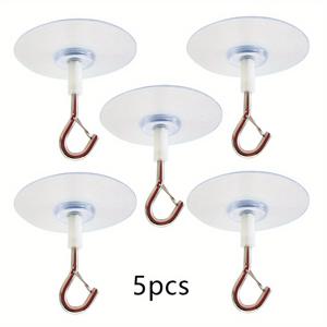 TEMU 3/5개 후크, 튼튼한 접착식 방수 천장 후크, 다용도 후크, 풍선 및 풍경에 적합, 후크