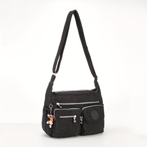 TEMU 여성용 미니 크로스바디 핸드백 - 탈착 가능한 스트랩과 나일론 멀티 티어 디자인, 여행 및 일상 사용에 적합한 넉넉한 지퍼 클로저 파우치, 다양한 컬러 옵션 (엄마에게 이상적인 선물)