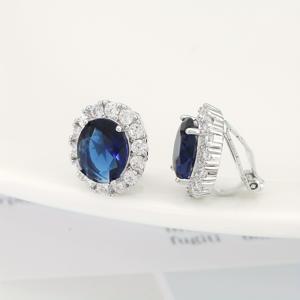 TEMU 1쌍 밝은 플라이 클립온 귀걸이 - K 합성 지르코니아, 피어싱 없는 이어커프, 웨딩, 파티, 데일리 웨어에 적합 - 우아하고 사계절용, 어버이날 선물