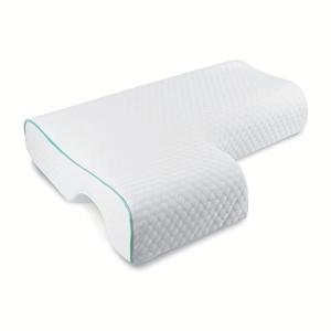 TEMU 옆에 앉은 커플용 베개, 인체공학적 목 지지, 커플용 편안한 팔걸이, 침대와 소파에 이상적, 인체공학적 지지| 인장| 부드러운 텍스처