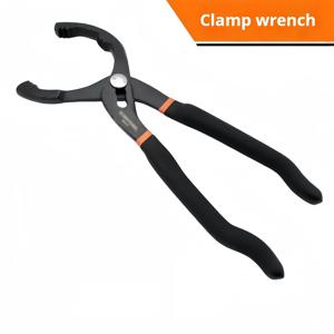 TEMU EVOR 조절 가능한 오일 필터 렌치, 강화 고탄소강 턱 플라이어 타입 오일 필터 도구, 높은 경도, 미끄럼 방지 핸들, 편안한 그립, 차량 유지보수 및 수리용 수동 장비, 클립 디자인, 산업 등급 휴대용 필터 분해 공구, 범용 호환