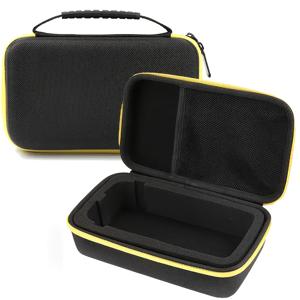 TEMU 휴대용 차량용 비상 점프 스타터 및 보조 배터리 하드 EVA 보관 케이스, 보호 가방 - 및 충격 방지 여행 가방, 손잡이가 있는 컴팩트 디자인, 편리한 칸막이, 야외 차량 비상 보관, 내구성 있는 지퍼 잠금