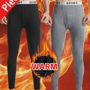 TEMU 2개 세트 남성 슬림핏 따뜻한 레깅스 | 가을/겨울용, 얇고 부드러운, 중간 정도 신축성 스판덱스, 단색 블랙, 화이트, 그레이, 220g 두께