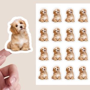 TEMU 맞춤형 사진 스티커 - 반려동물, 커플, 가족용 - 커브드 엣지에 맞는 비정형 플라스틱 데칼 - 나만의 사진으로 만드는 DIY 선물, 스크랩북, 다이어리, 차량, 노트북, 크리스마스, 발렌타인데이용