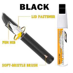 TEMU DIY 마커 호환 - 브러쉬 & 팁이 있는 듀얼 팁 메탈 컬러 펜, 버클, 지퍼, 가방, 벨트, 액세서리의 흠집 수리용 - 방수 내구성 마커, 영구 색상 (핸드헬드), DIY 지갑 만들기|방수가방