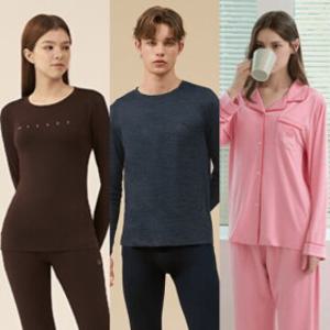 [베네통/푸마 외] 한겨울 준비!TV BEST 동내의/기모파자마/기모스타킹/홈웨어 모음️