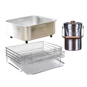 [광세일/밧드야] 명품스텐 음식물쓰레기통/식기건조대/설거지통/싱크랙 빠른배송+최저가