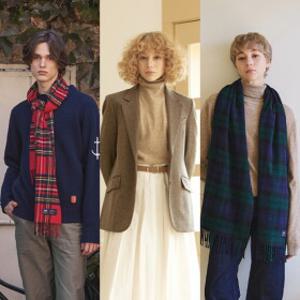 [아브라함문]영국직수입 메리노울 머플러/아우터 단독 특가할인!️