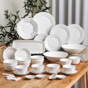 [윤도자기] 연말특가  현대적이고 우아한 그릇! 홈세트~단품 최대 28% 할인 최저가!