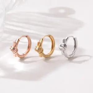 14K 핸드링 귀걸이(Gold Plated)-EA1949_S