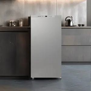 캐리어 소형 김치 냉장고 93L KRNO093SKM1 메탈실버