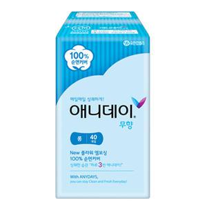 .애니데이 무향롱40P 3개 /생리대