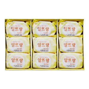 엘지 알뜰하게 오래쓰는 알뜨랑 비누 옐로레몬 140g 3개입 x 3개